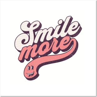 Smile more Posters and Art